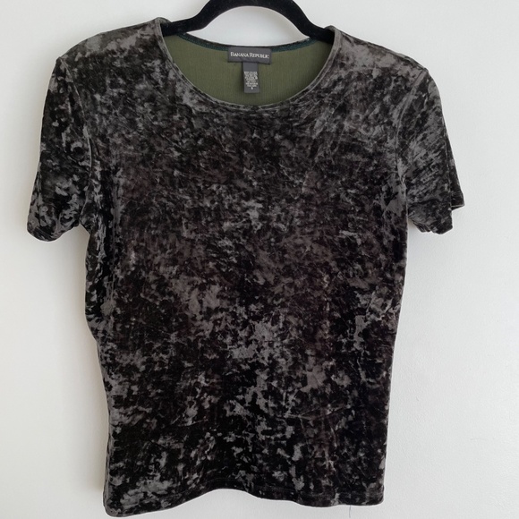 Banana Republic Crushed Velvet Top - Picture 4 of 4